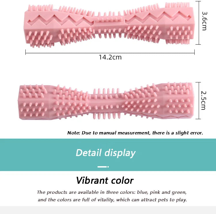 Dogs Puppy Durable Chew Toys Pet Molar Teeth Cleaning Tool Interactive Dog Toothbrush Toy for Small Dogs Dog Toy Dental Mascota