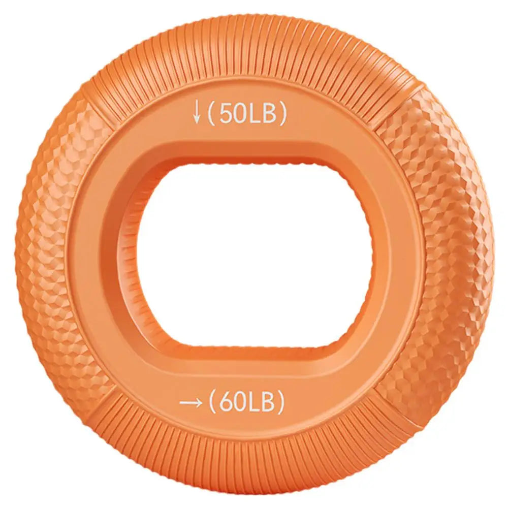 Silicone Adjustable Hand Grip 20-80LB Gripping Ring Finger Forearm Trainer Carpal Expander Muscle Workout Exercise Gym Fitness