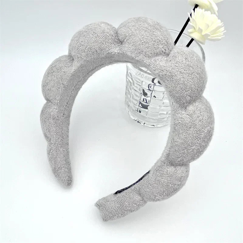 Soft Hair Styling Accessories Women Girls Headbands for Face Washing Bath Makeup Hair Band Women Adjustable SPA Facial Headband
