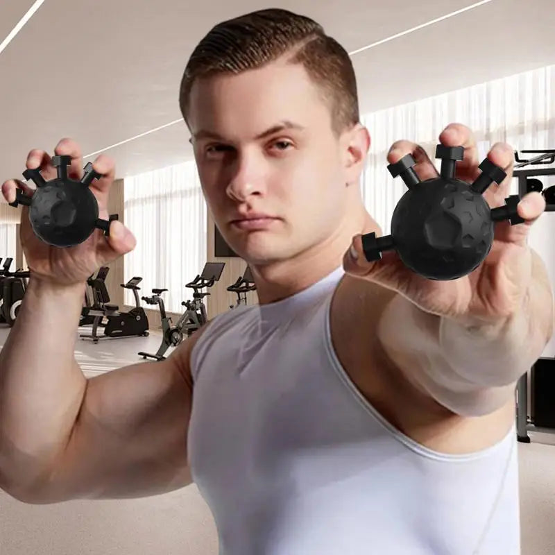Finger Strengthener Finger Exerciser for Forearm Hand Strengthener Hand Grip Workout Equipment Finger Exerciser Ball