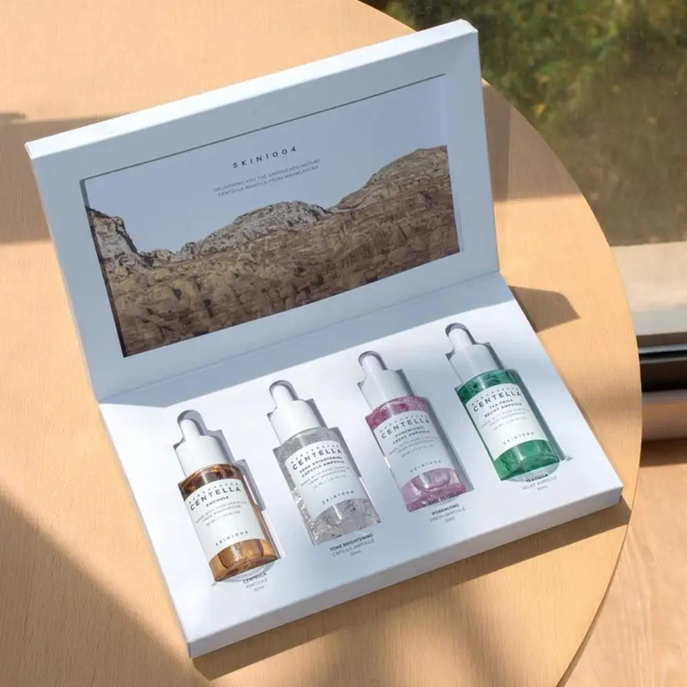 Centella Asiatica Skin Care Set Essence Soothing Repairing Skin Rejuvenation Nourishing Brightening Korean Cometics Skincare