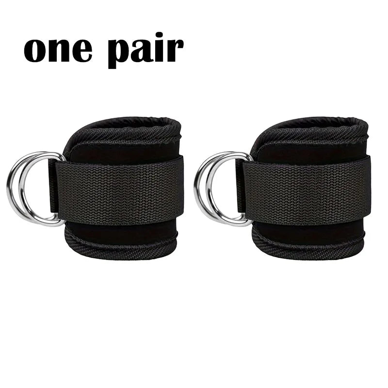 TPE Resistance Bands Ankle Straps Fitness Booty Band Squat Glute Workout Yoga Gym Equipment Guard Leg Strength Safety Extensions