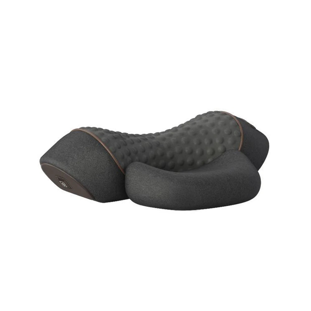 Electric Neck Massager Pillow Vibration Heating Massage Neck Traction Stretcher Support Cervical Spine Pain Relief Sleep Relax