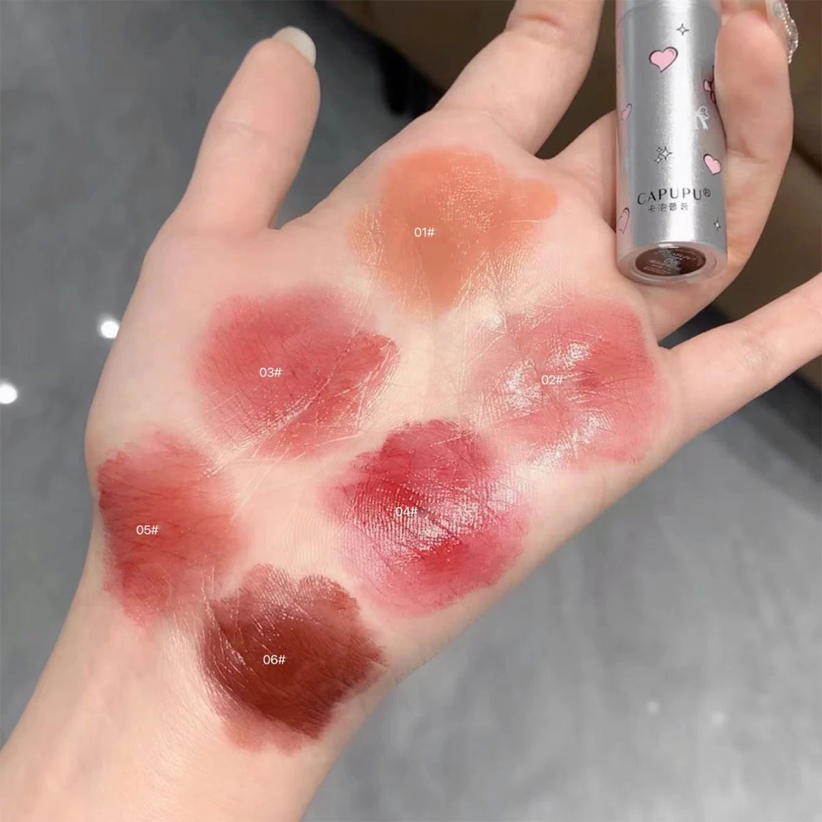 Solid lip gloss lipstick Mirror hydrating moisturizing moisturizing long-lasting and non-fading lipstick high appearance level