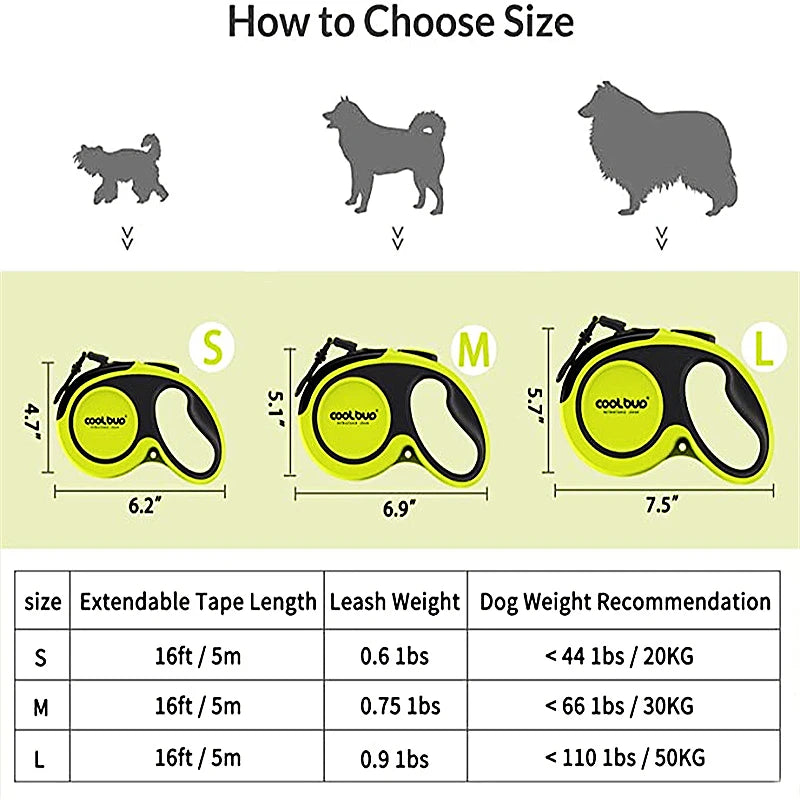 5M Luxury Pet Dog Leashes Retractable Dog Leash For Large Medium Dogs Cat Puppies Accessories Small Automatic Extension Lanyard