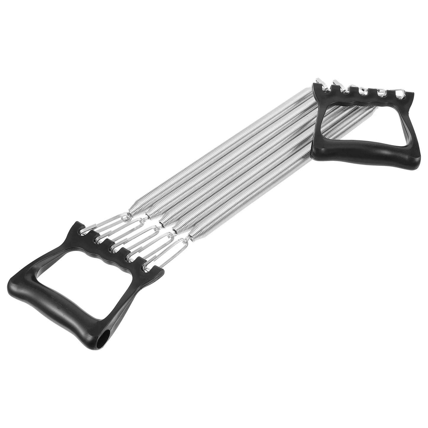 5Pcs Plastic Handle Spring Puller Chest Expander Adjustable Grip Strength Trainer Fitness Supplies Resistance Bands Workout
