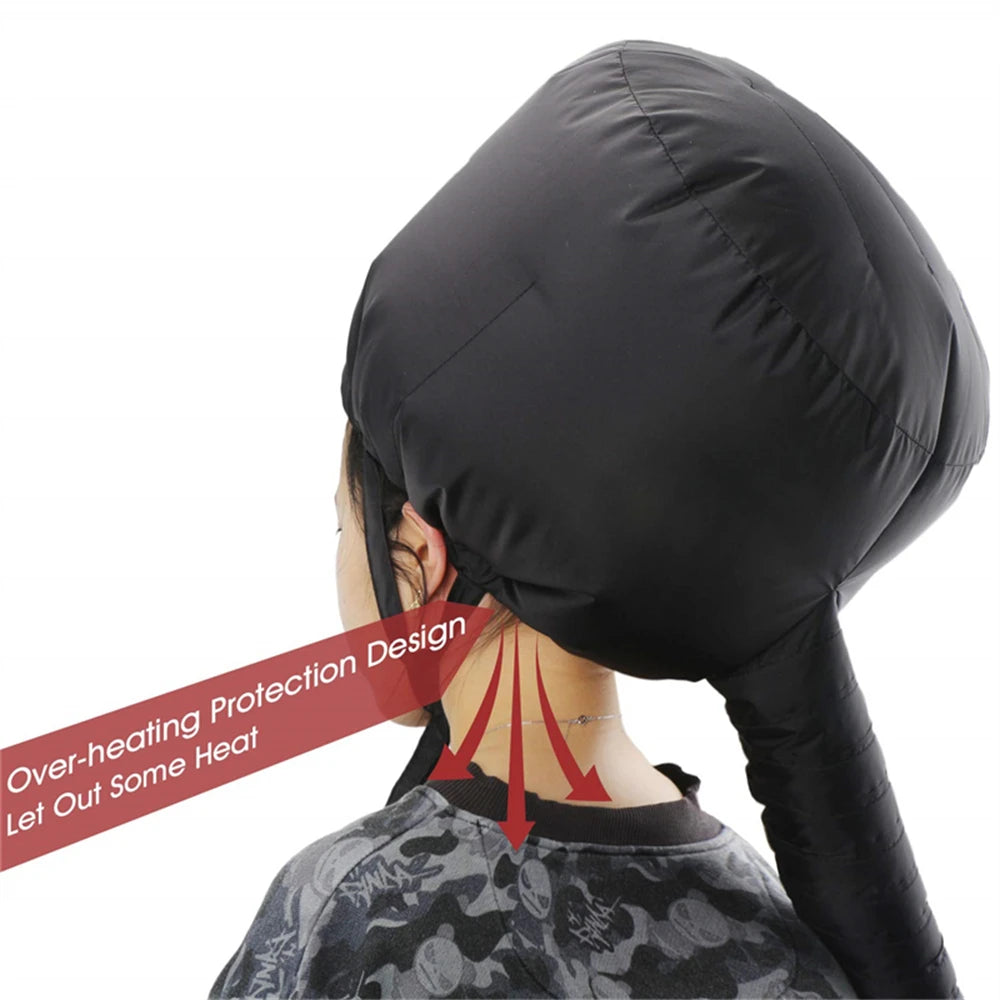 Hair Salon Curly Care Hat Professional Hairdressing Quick Drying Cap Dryer Diy Styling Tools Barbershop Home Stylist Accessories