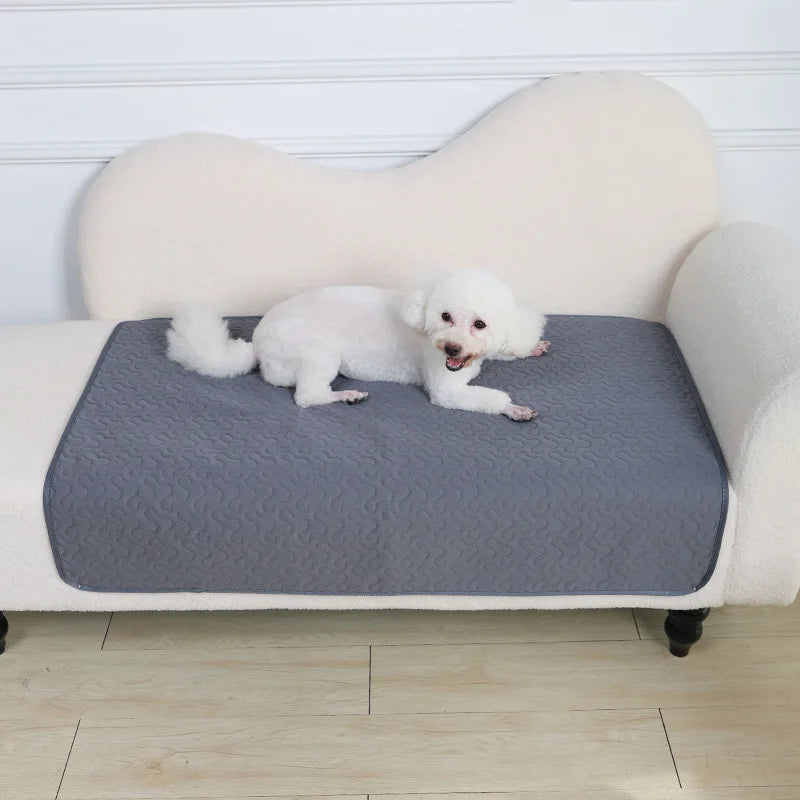Dog Pee Pad Blanket Reusable Highly Absorbent Diaper Washable Puppy Training Pad Pet Bed Urine Mat for Pet Car Seat Cover