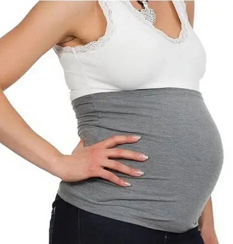 NEW Belly Band with Pants Extenders for Pregnancy and Postpartum, Maternity Shirts Clothing Extender
