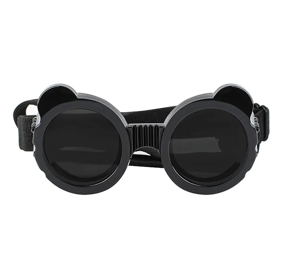 Dog Sunglasses Dog Goggles UV Protection Anti Wind/Dust Pet Eye Wear Protection with Adjustable Strap for Small or medium Dogs