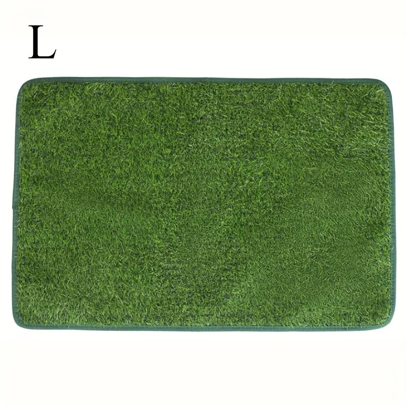 Reusable & Washable Dog Grass Mat Artificial Lawn for Pet Training with Non-Slip Backing, Perfect for Indoor or Outdoor Use