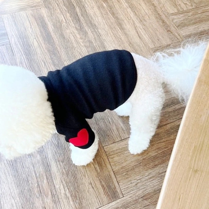 Fashion Dog Hoodies Autumn Dog Clothes for Small Dogs Cute Solid Puppy Sweater Soft Cat Hoodies Pet Sweatshirt Chihuahua Clothes