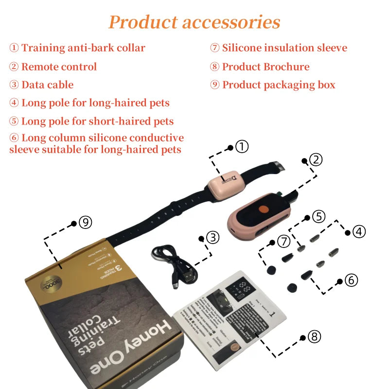 YHLC 1100m Cat Shock Collar,Cat Training Collar with Remote,Cat Stop Meowing Collar, Remote Control/Automatic Anti-Meow for Cats