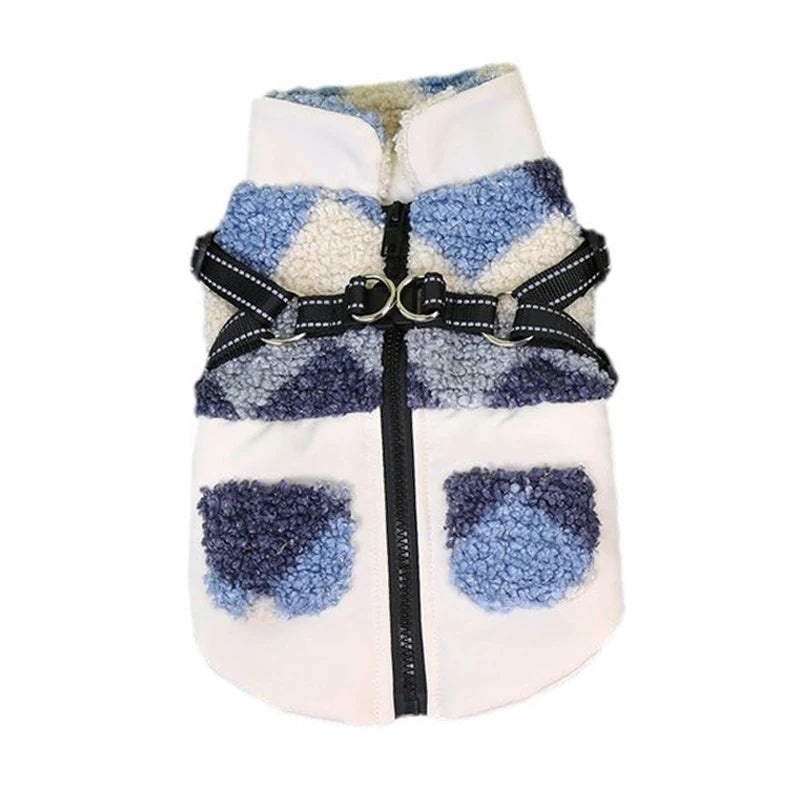 Winter Warm Pet Dog Jacket Thickened Pet Clothes for Small Medium Dogs Fleece Puppy Coat Yorkie Chihuahua Coat Dog Accessories