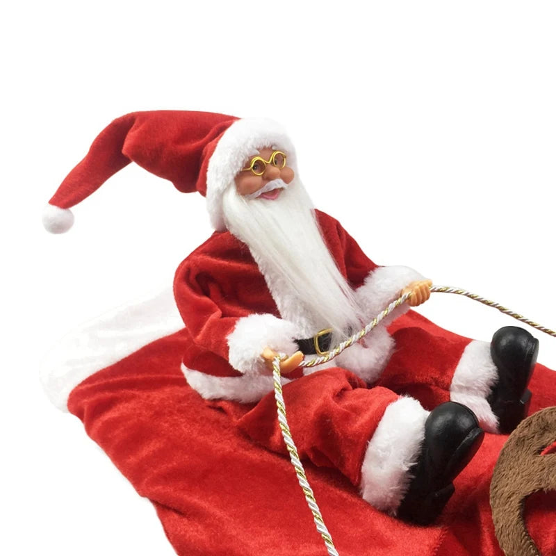 Pet Christmas Clothes Santa Claus Dog Costume Puppy Coat Jacket Suit with Cap Clothing Cosplay For Small Medium Large Dogs Cats
