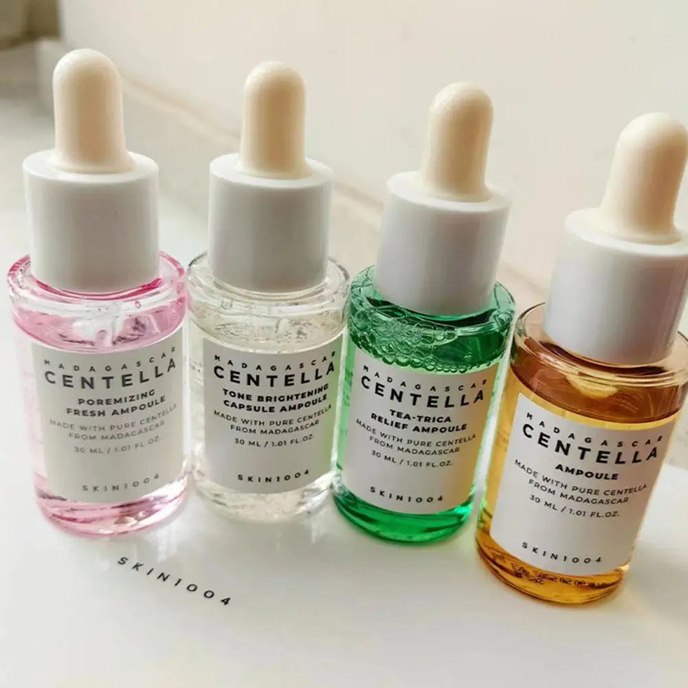 Centella Asiatica Skin Care Set Essence Soothing Repairing Skin Rejuvenation Nourishing Brightening Korean Cometics Skincare
