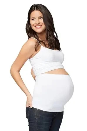 NEW Belly Band with Pants Extenders for Pregnancy and Postpartum, Maternity Shirts Clothing Extender