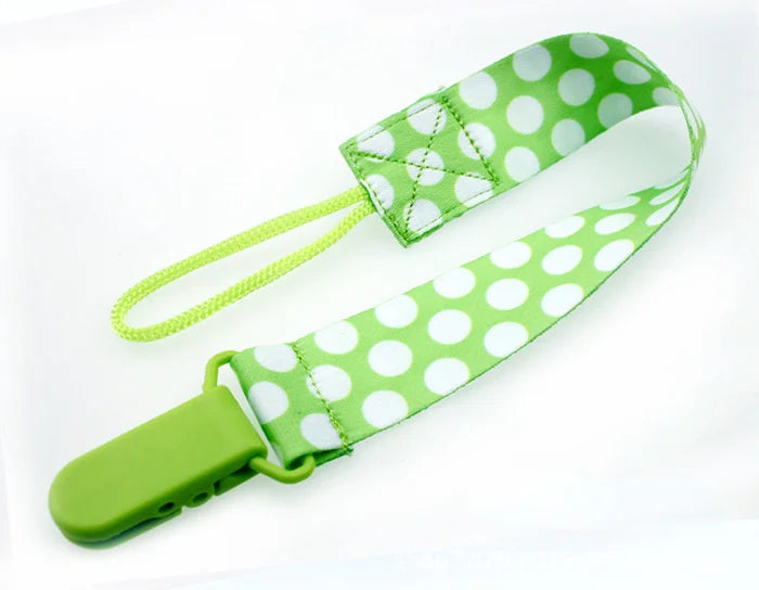 Cartoon Baby Pacifier Clip Chain Ribbon Dummy Soother Holder Chain Anti-drop Buckle Strap for Pacifier Baby Feeding