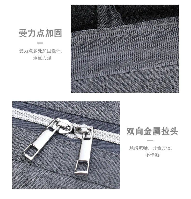 Multi-functional Mummy Shoulder Storage Bag Out Fashion Mother USB Port Bag Large Capacity Backpack Baby Stroller Hanging Bag
