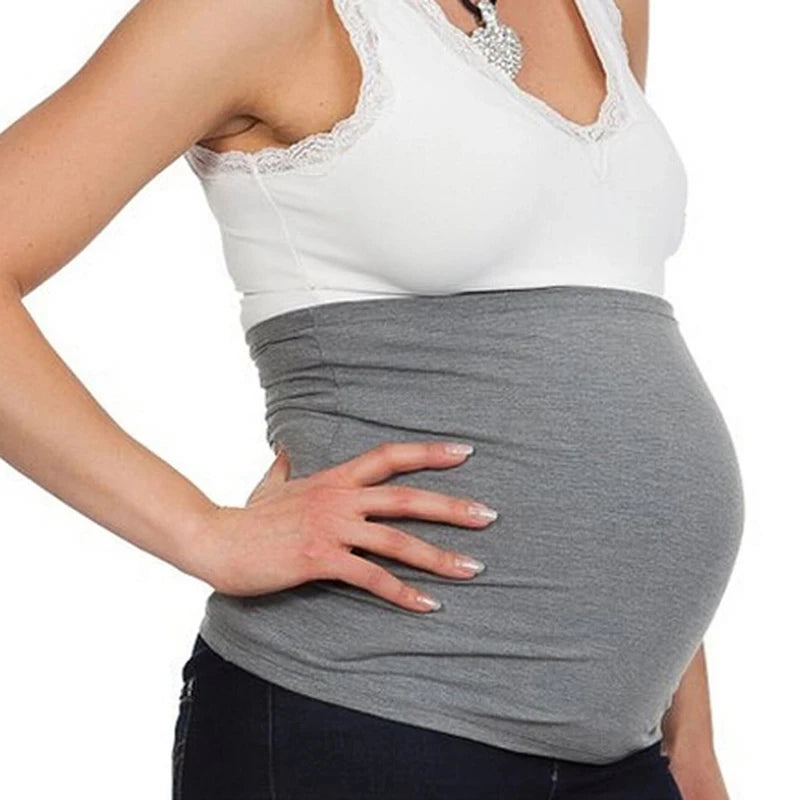 NEW Belly Band with Pants Extenders for Pregnancy and Postpartum, Maternity Shirts Clothing Extender
