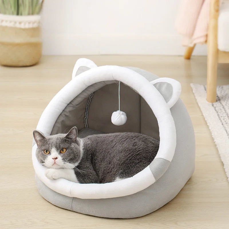 Cat Cottage Cat Pet Litter Semi-enclosed Kennel Cat House Pet Supplies Small and Medium-sized Dogs Are Universal in All Seasons