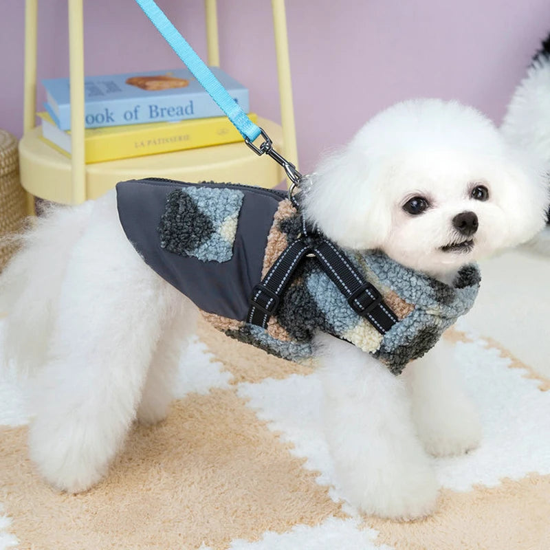 Winter Warm Pet Dog Jacket Thickened Pet Clothes for Small Medium Dogs Fleece Puppy Coat Yorkie Chihuahua Coat Dog Accessories
