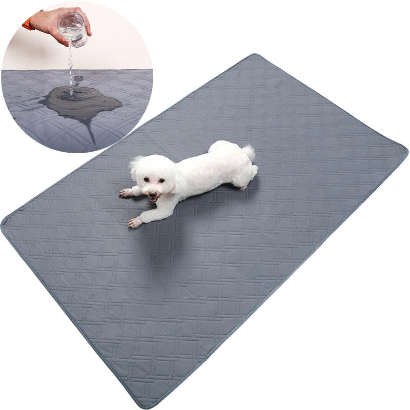 Dog Pee Pad Blanket Reusable Highly Absorbent Diaper Washable Puppy Training Pad Pet Bed Urine Mat for Pet Car Seat Cover