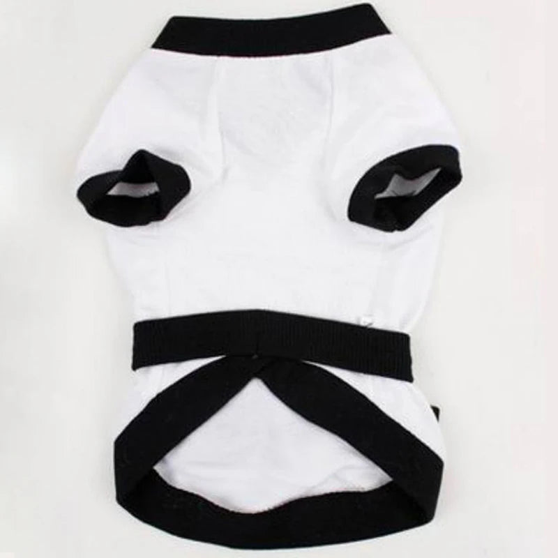 Pet Halloween Karate Costume with Belt Funny Taekwondo Uniform for Dogs and Cats