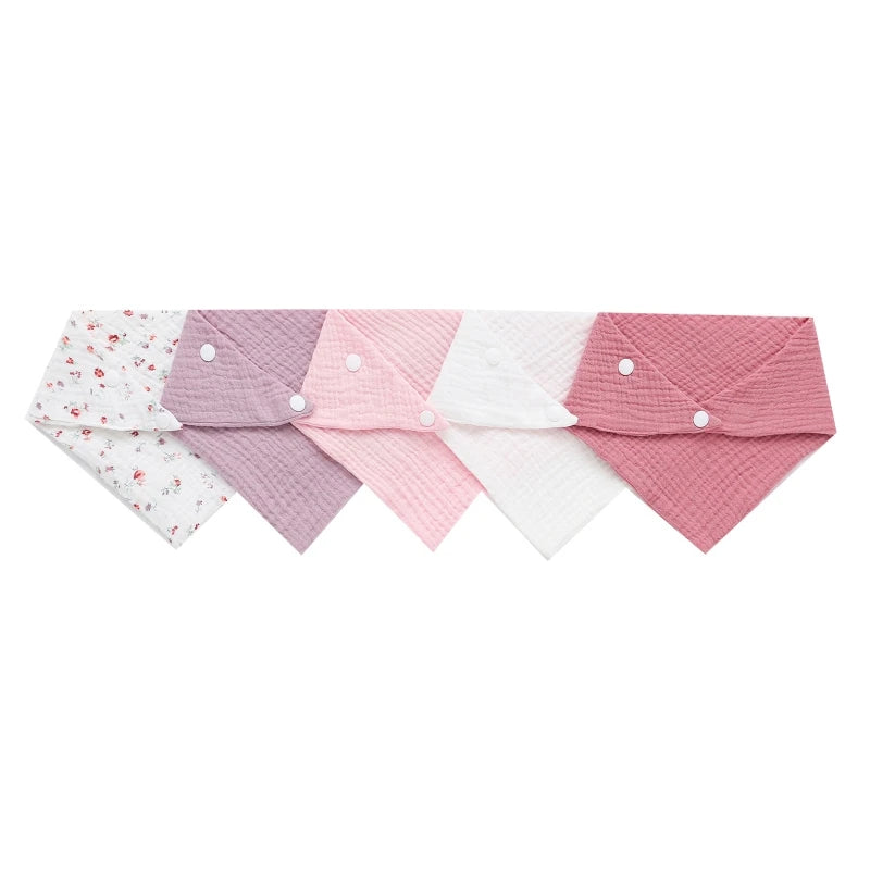 Baby Bath Towel Cotton Burp Cloth Soft Absorbent Gauze Kindergarten Washcloth
