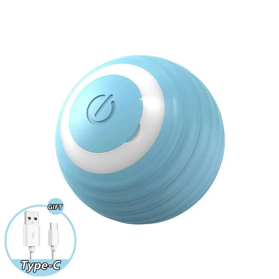New Smart Interactive Speedy Tail 2.0 Cat Toy Automatic Moving Balls for Cats And Dogs Touch Motion Rolling Toy Ball for Pet