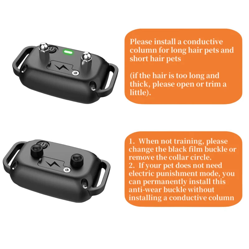 YHLC 1100m Cat Shock Collar,Cat Training Collar with Remote,Cat Stop Meowing Collar, Remote Control/Automatic Anti-Meow for Cats