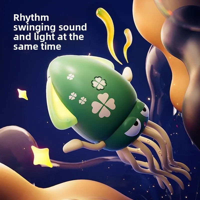 2025 Hot New Dancing Octopus Kid Electronic Pet Toys Cartoon Interactive Development Moving Education Toddler Toy Christmas Gift
