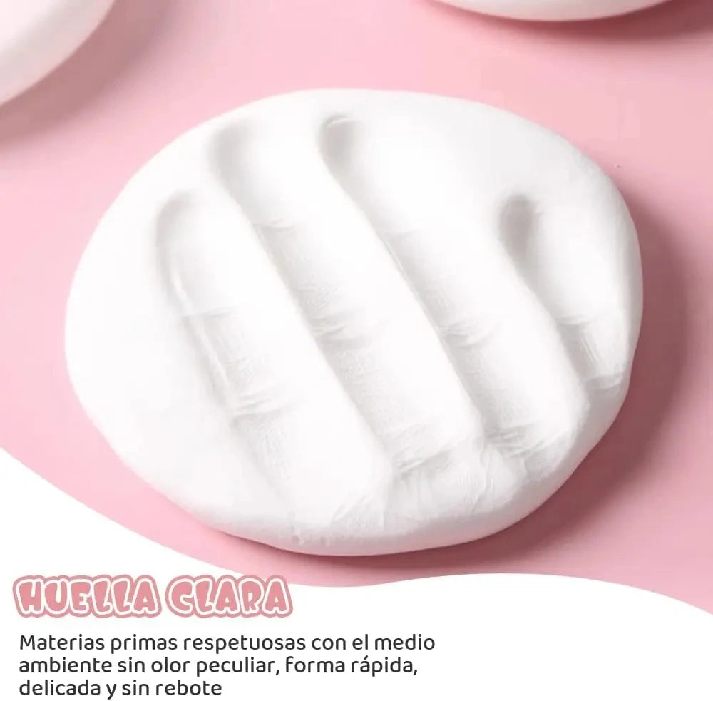 Baby Hand Print Footprint Imprint Kit Handprint Baby Mud And baby footprints Souvenirs Baby Hand And Foot Mold Hundred Days Gift