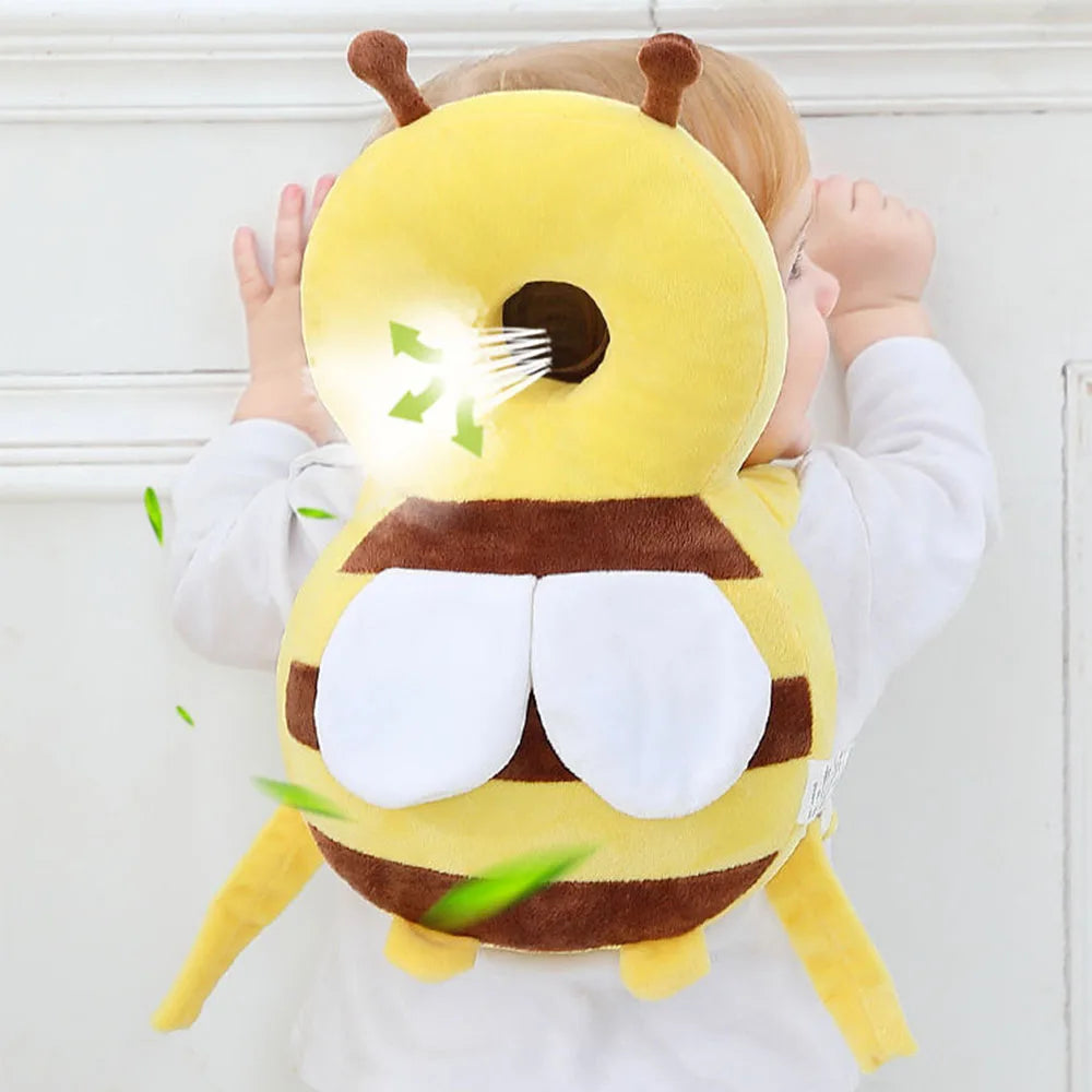 Toddler Baby Head Protector Cushion Backpack Wear Protection Adjustable Infant Safety Back for Baby Walkers Protective Head