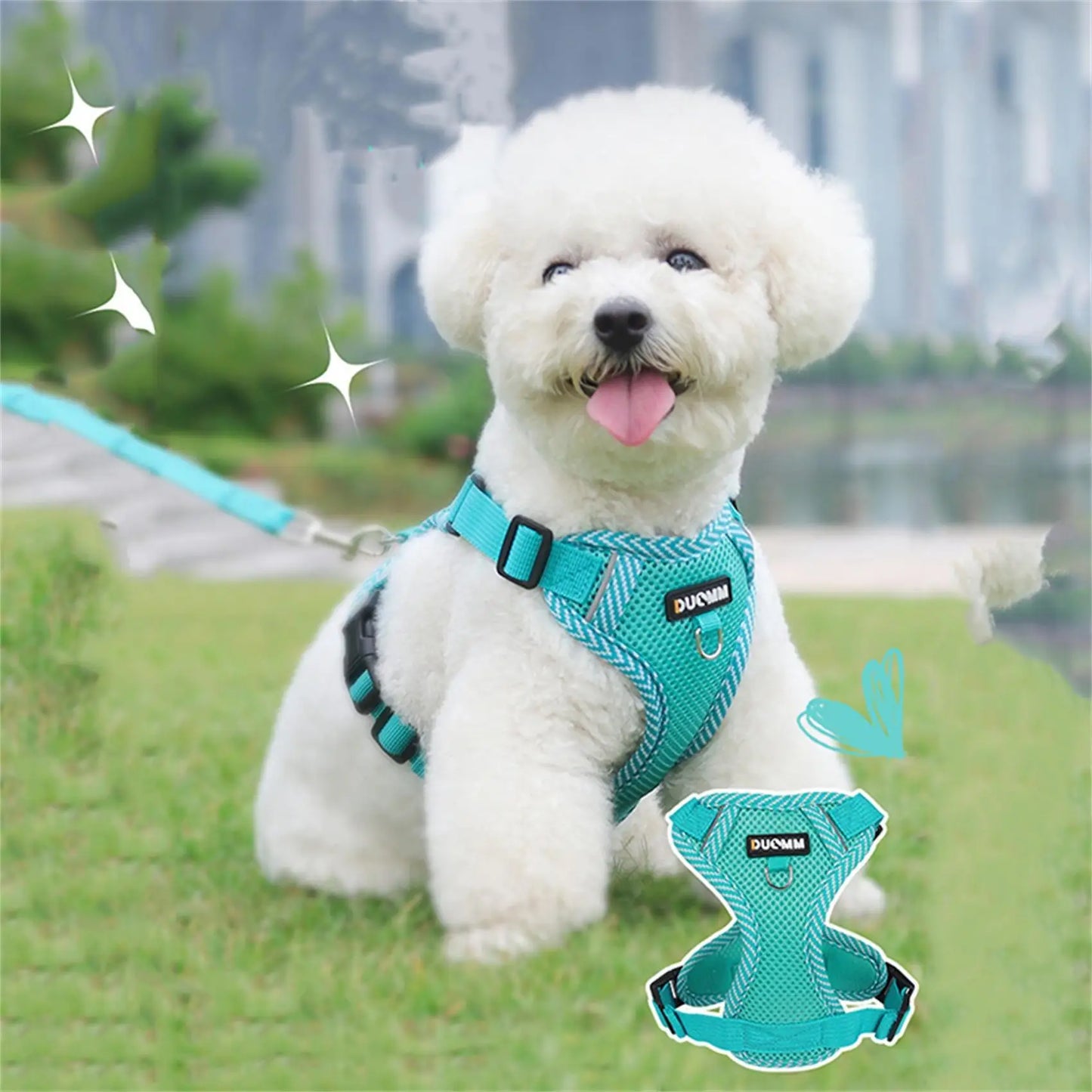 New Dog Leash Vest Type Pet Chest Strap Reflective and Breathable Walking Cat Rope Dog Rope
