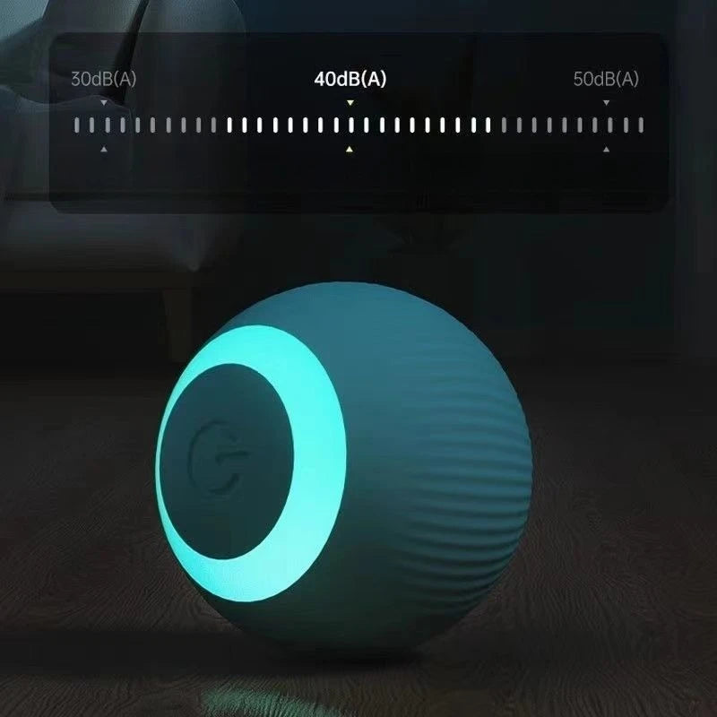 Electric Cat Toy Smart Rolling Ball Resistant To Bite Teasing Cats Toys Self-exciting Ball Artifact Dust-free Pet Supplies