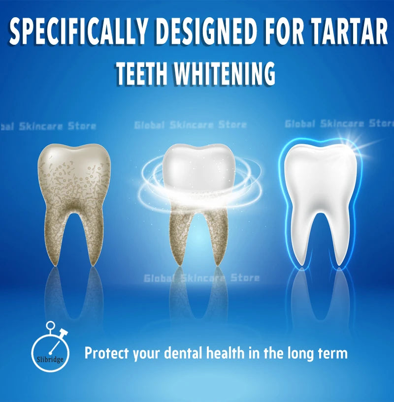 Tartar removers dissolves tartar and eliminates stains