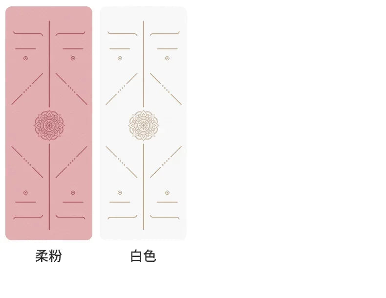 1.5mm Ultra-thin Pu Natural Rubber Yoga Mat Portable Foldable Professional Anti-slip Fitness Yoga Mat