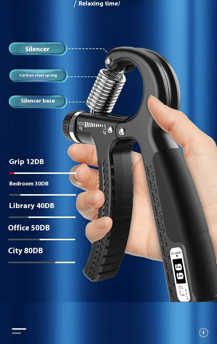 R Shaped Spring Grip Professional Wrist Strength Arm Muscle Finger Rehabilitation Training Exercise Fitness Equipment