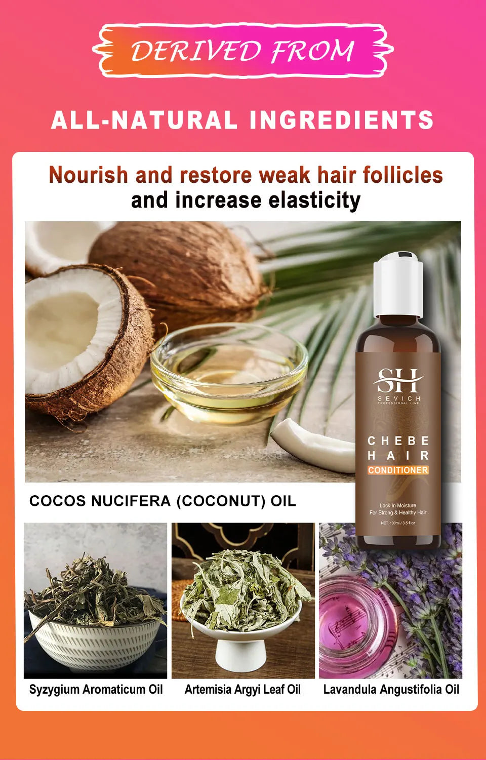 CHEBE Hair Growth Shampoo Conditioner Set Anti Hair Loss Treatment for Men Women Fast Thicken Regrowth Oil Beauty Health SEVICH