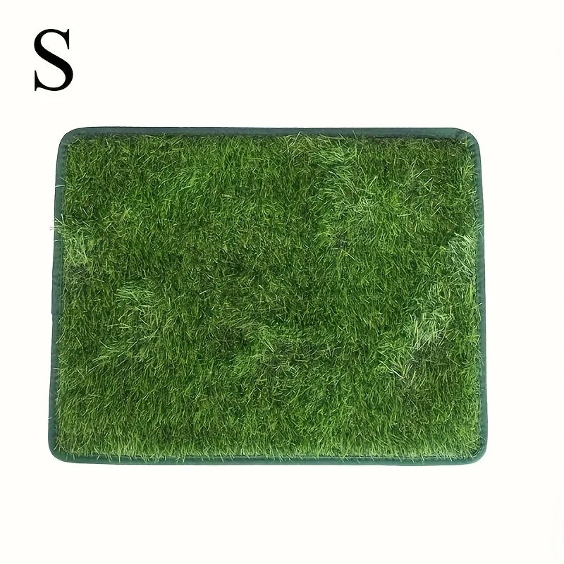 Reusable & Washable Dog Grass Mat Artificial Lawn for Pet Training with Non-Slip Backing, Perfect for Indoor or Outdoor Use