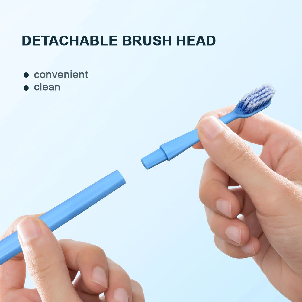 Dental Oral Care Cleaning Kit Portable Toothbrush Toothpaste Case Travel Toothbrush Soft Bristle Adult Tooth Brush Personal Care