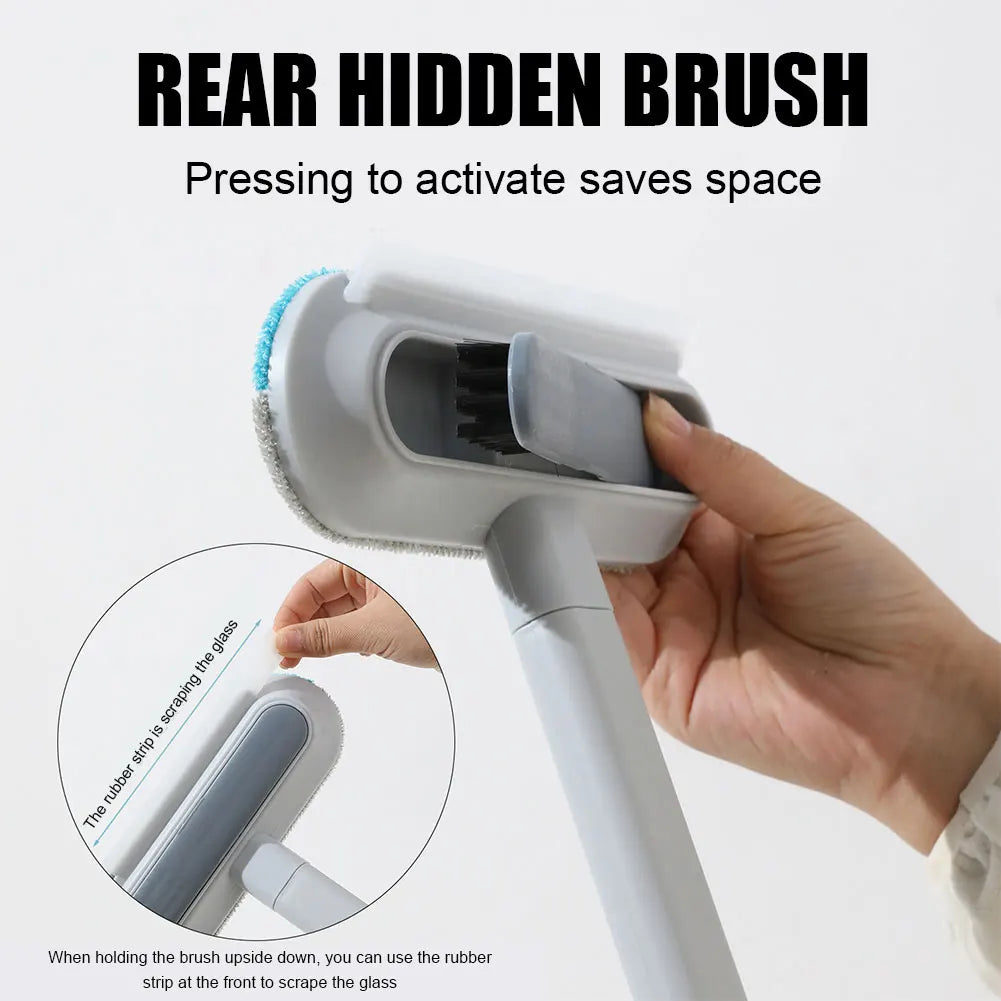 Long Handle Pet Hair Remover Brush 3 in 1 Static Dog Cat Hair Cleaner Cat Tree Bed Carpet Cat Furniture Cleaning Pet Supplies