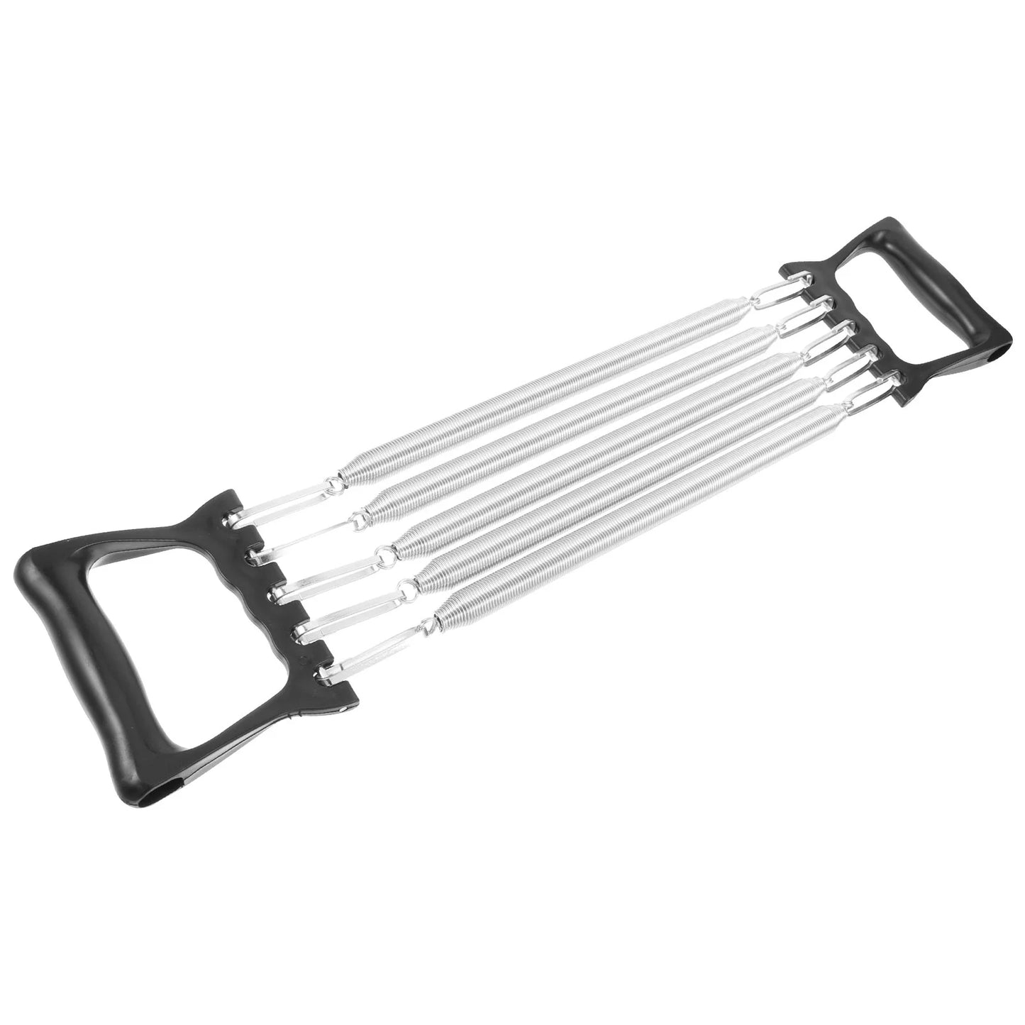 5Pcs Plastic Handle Spring Puller Chest Expander Adjustable Grip Strength Trainer Fitness Supplies Resistance Bands Workout