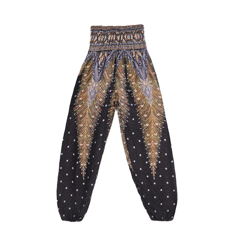 Yoga Pants Women Hippie Harem Printed Leggings Boho High Waisted Pantalone De Mujer Cintura Alta Calca Feminina Beach