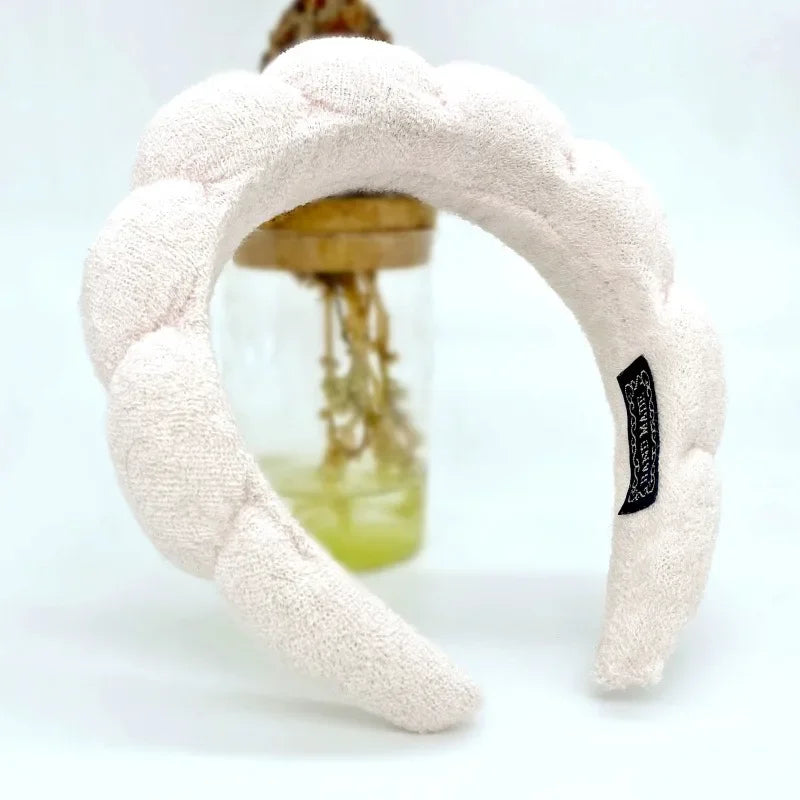 Soft Hair Styling Accessories Women Girls Headbands for Face Washing Bath Makeup Hair Band Women Adjustable SPA Facial Headband