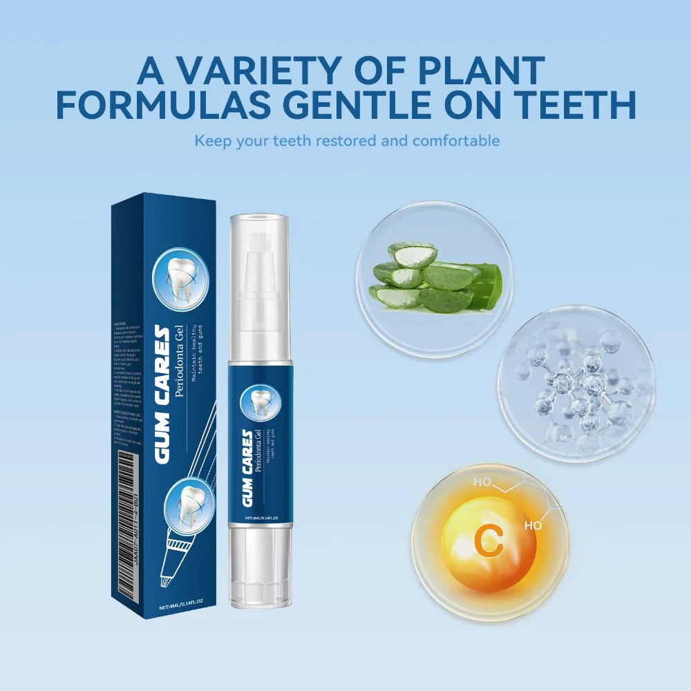 Damaged Gum Repair Care Gel Relieve Sore Gums Allergy Deep Cleaning Teeth Stains Tartar Serum Dental Caries Toothpaste