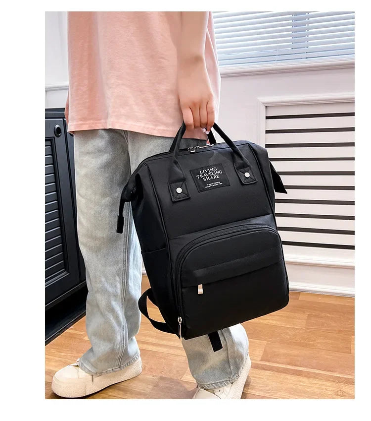 Nappy Backpack Diaper Bag Mummy Large Capacity Bags Mom Baby Multi-Function Waterproof Outdoor Travel Diaper Bags for Baby Care