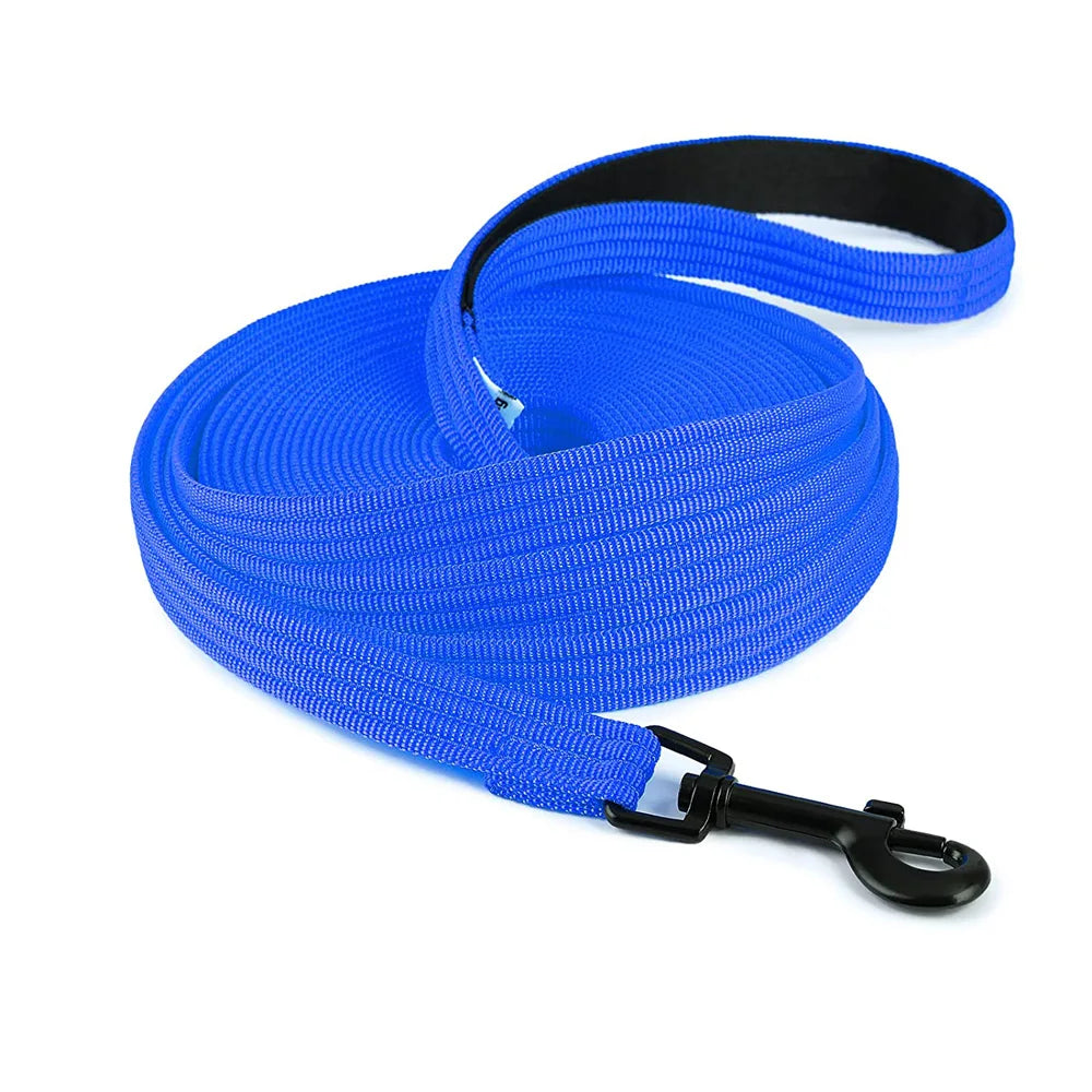 Nylon Dog Training Leashes Walking Pet Leash Long Lanyard Traction Rope for Small Large Dogs 4.5M 10M 15M Lead Item
