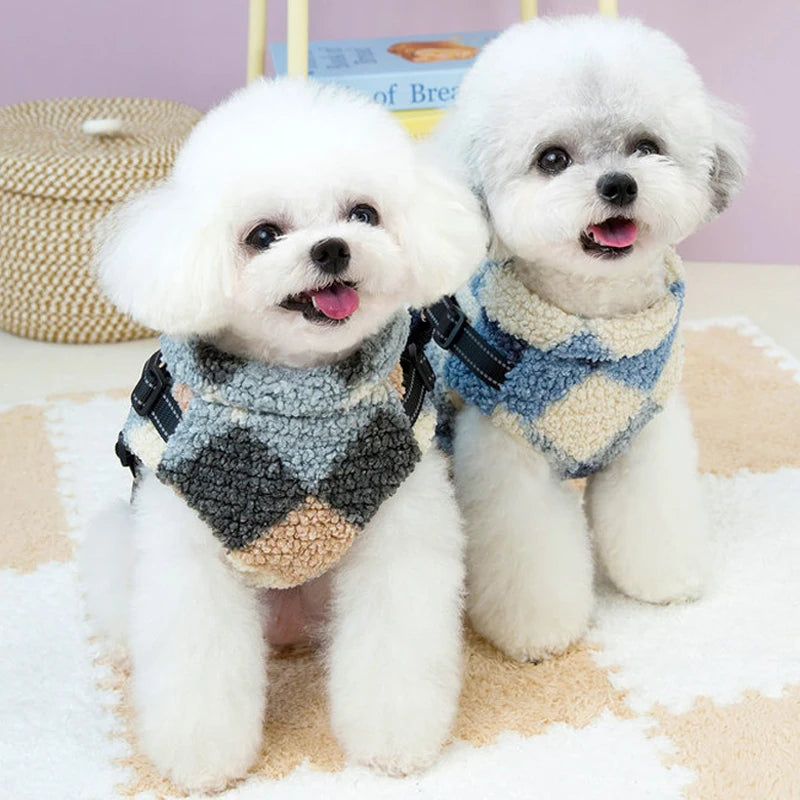 Winter Warm Pet Dog Jacket Thickened Pet Clothes for Small Medium Dogs Fleece Puppy Coat Yorkie Chihuahua Coat Dog Accessories